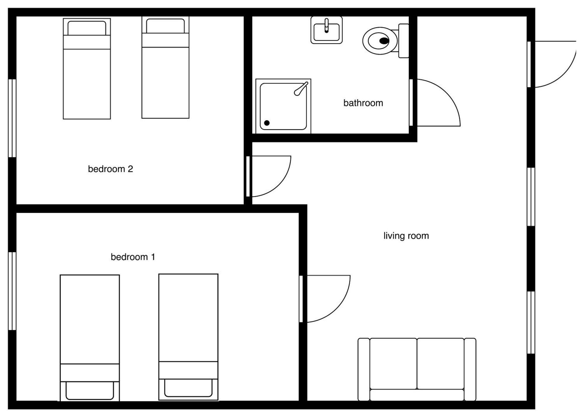 Appartement Grecinieku Old Town Two Bedroom